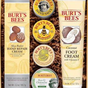 Classics Set -Lip Balm, Cuticle Cream, Hand Salve, Ointment, Hand Cream & Foot Cream.