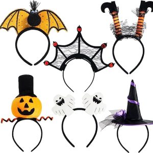 6 Festive Headbands for Trick-Treating, Cosplay, and Party Fun!