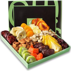 Premium Nut & Dried Fruit Gift Basket – Assorted Snack Box for Holidays, Birthdays, and More!