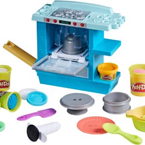 play doh rising cake oven playset kitchen appliances for 3 year olds