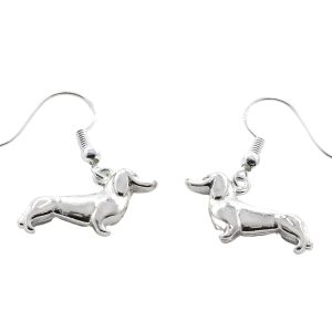 sterling silver dachshund earrings pet remembrance gifts
