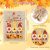 Thanksgiving Burlap Bags – 20 Pack Fall Treat Candy Goodie Bags – Cute Pumpkin Turkey Gift Bags for Kids – Autumn Party Favors