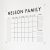 Acrylic Wall Calendar