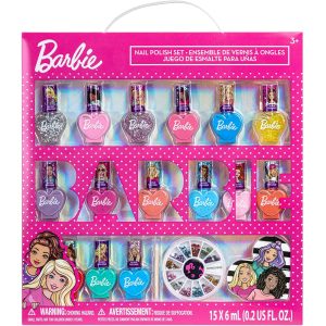 townley girl barbie movie 18 piece nail polish set